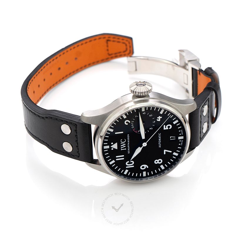 Big Pilot's Watch Automatic Black Dial Men's Watch