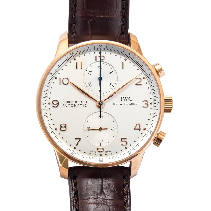 Portugieser Chronograph Automatic Silver Dial Men's Watch