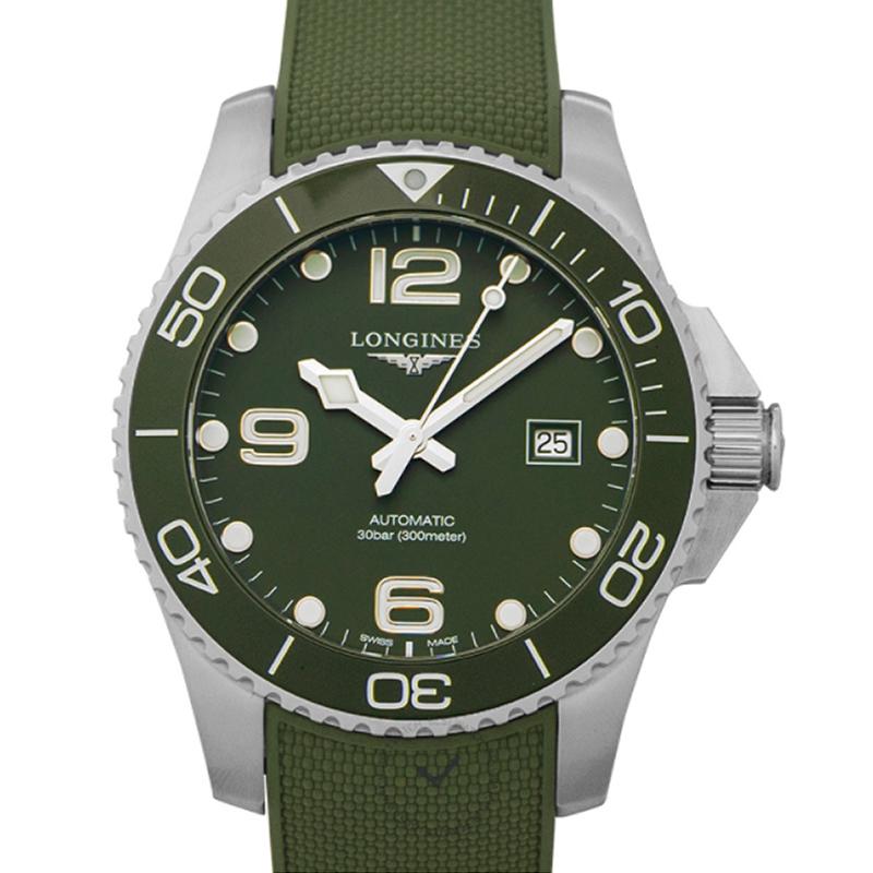 Longines HydroConquest Automatic Green Matt Dial Men's Watch