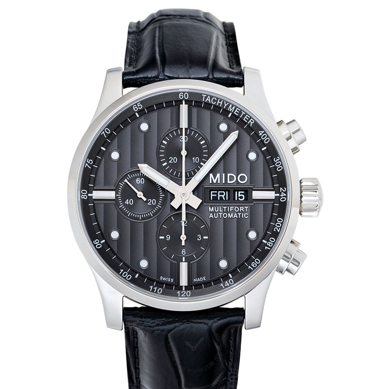 Mido Multifort Automatic Black Dial Men's Watch