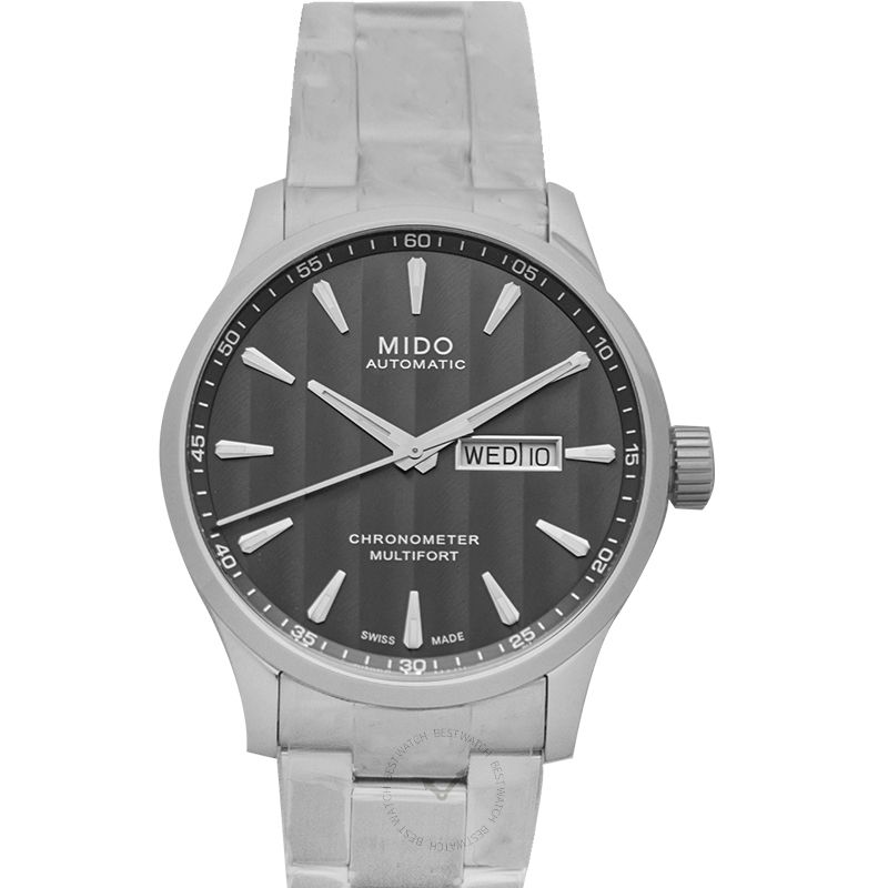 Mido Multifort Automatic Grey Dial Men's Watch