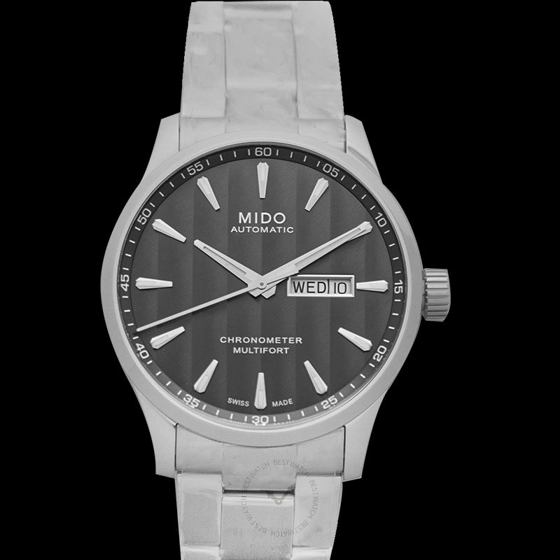 Mido Multifort Automatic Grey Dial Men's Watch