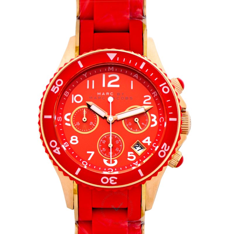 Marc jacobs red clearance watch