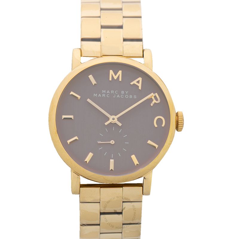 Marc By Marc Jacobs Baker Quartz Grey Dial Ladies Watch