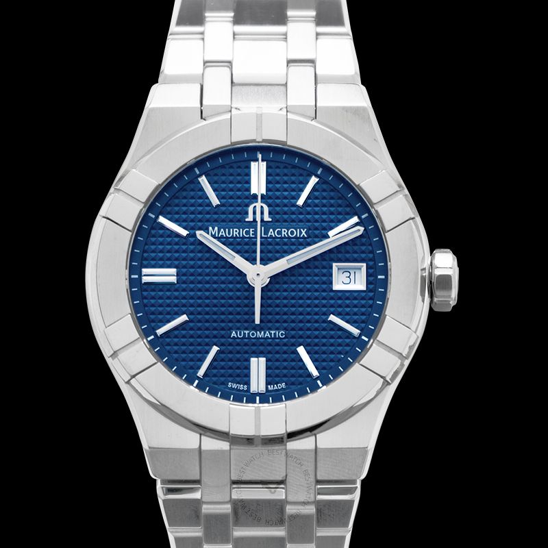 Maurice Lacroix Automatic Blue Dial Stainless Steel Men's Watch