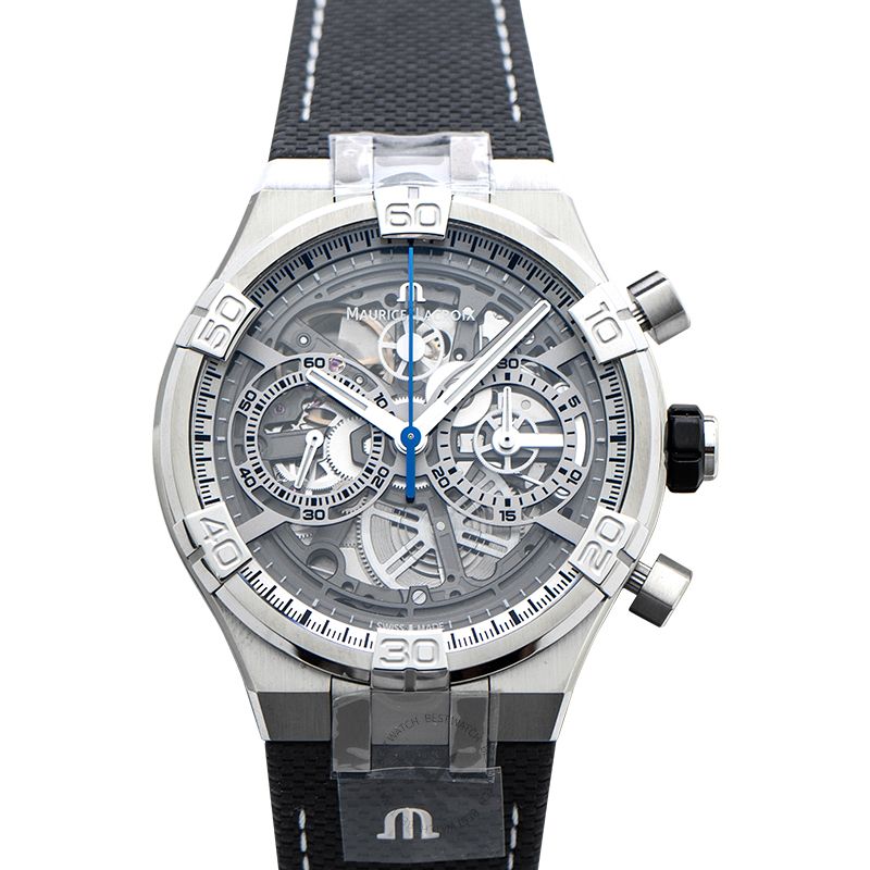 Maurice Lacroix Aikon Automatic Chronograph Skeleton Dial Men's Watch