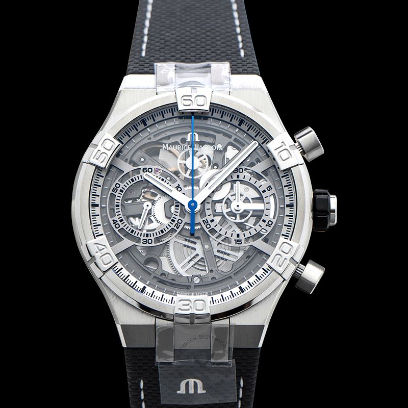 Maurice Lacroix Aikon Automatic Chronograph Skeleton Dial Men's Watch