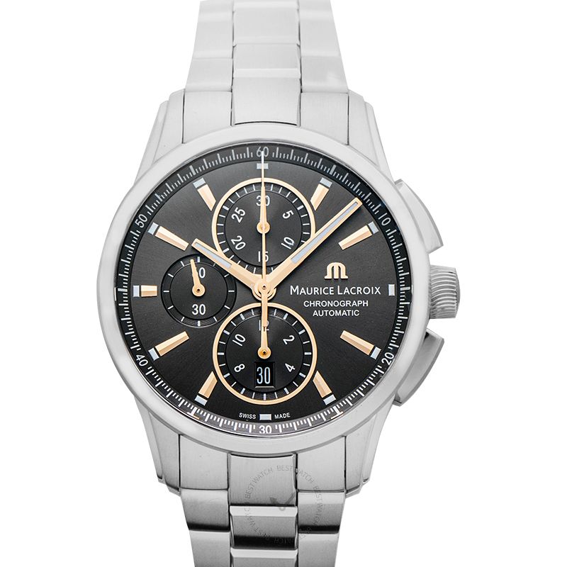 Maurice Lacroix Pontos Chronograph Automatic Grey Dial Men's Watch