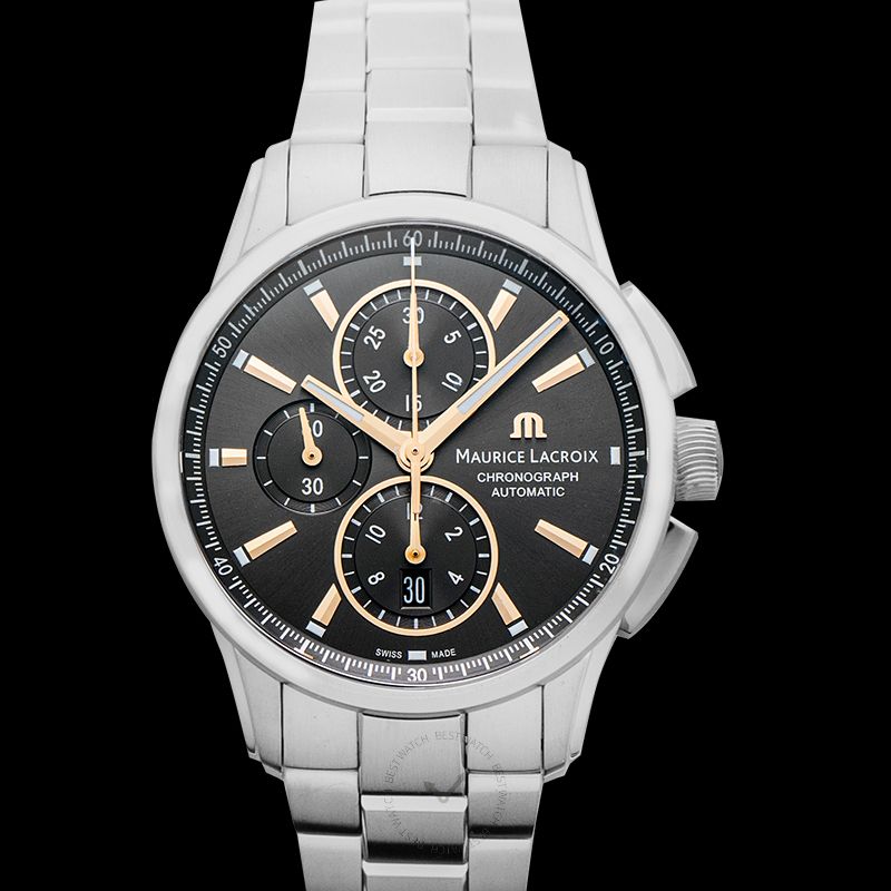 Maurice Lacroix Pontos Chronograph Automatic Grey Dial Men's Watch