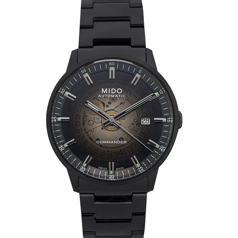 Mido Commander II Automatic Black Dial Stainless Steel Men's Watch