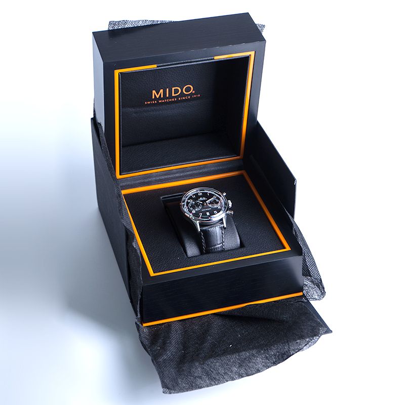 Mido Multifort Automatic Black Dial Stainless Steel Men's Watch