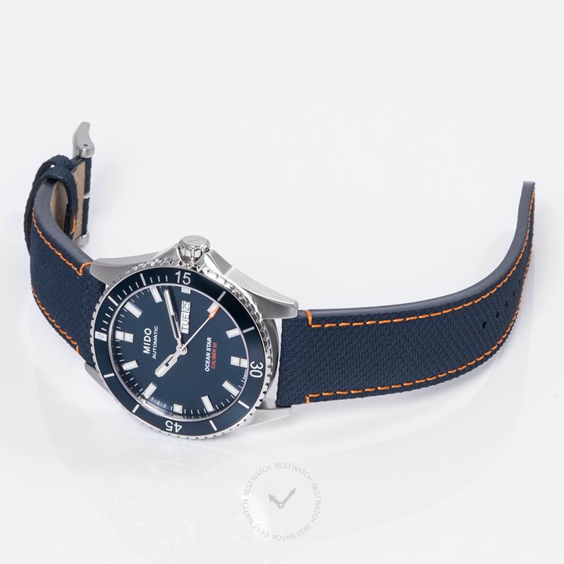 Mido OCEAN STAR Automatic Blue Dial Stainless Steel Men's Watch