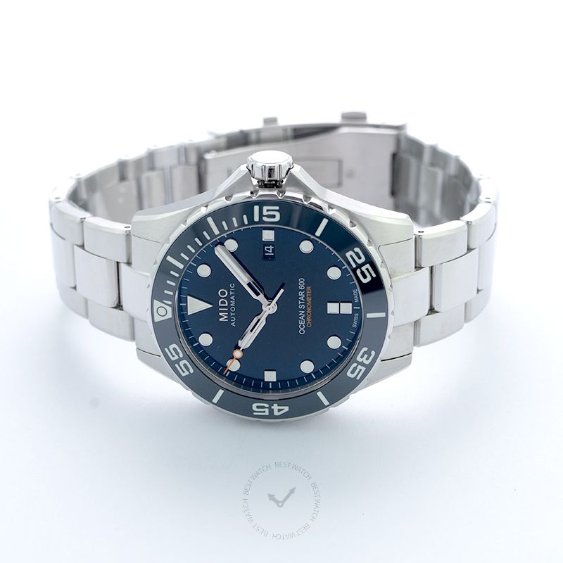 Mido OCEAN STAR Automatic Blue Dial Stainless Steel Men's Watch