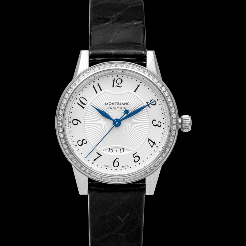 Montblanc Bohème Date Automatic White Dial Ladies Watch