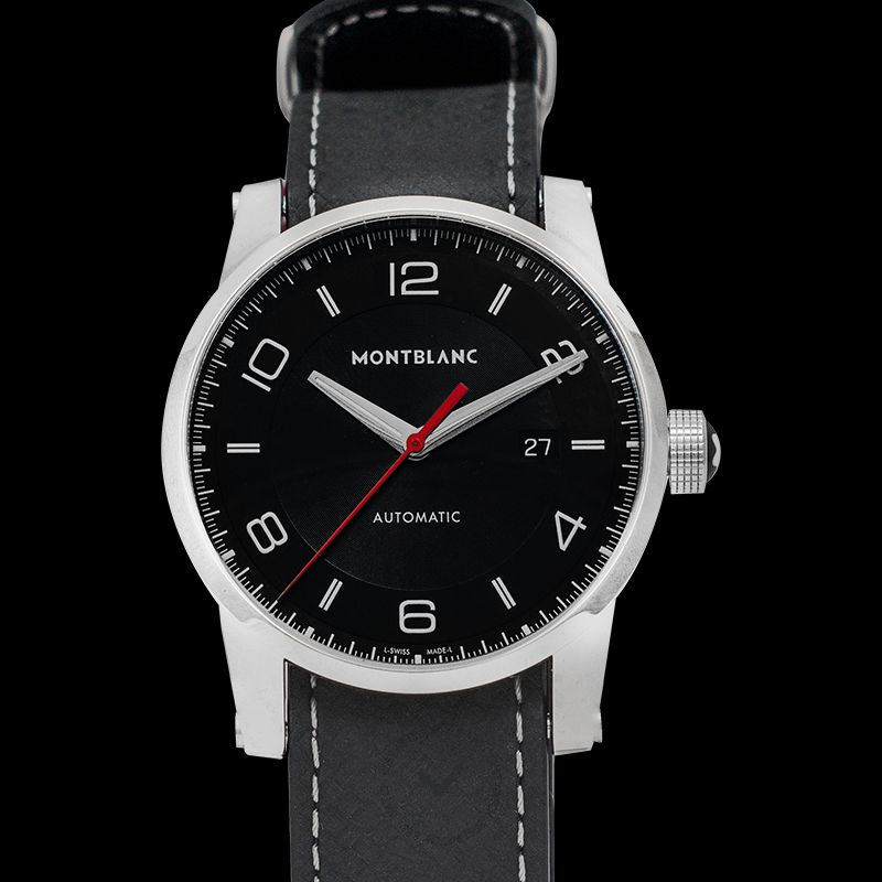 Montblanc Timewalker Automatic Black Dial Automatic Men's Watch