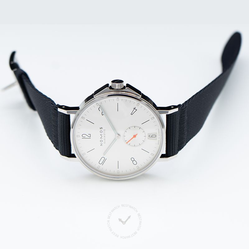 NOMOS Glashütte Nomos Glashutte Ahoi Date Silver/Textile Strap 40.3mm