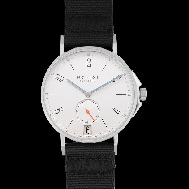 NOMOS Glashütte Nomos Glashutte Ahoi Date Silver/Textile Strap 40.3mm