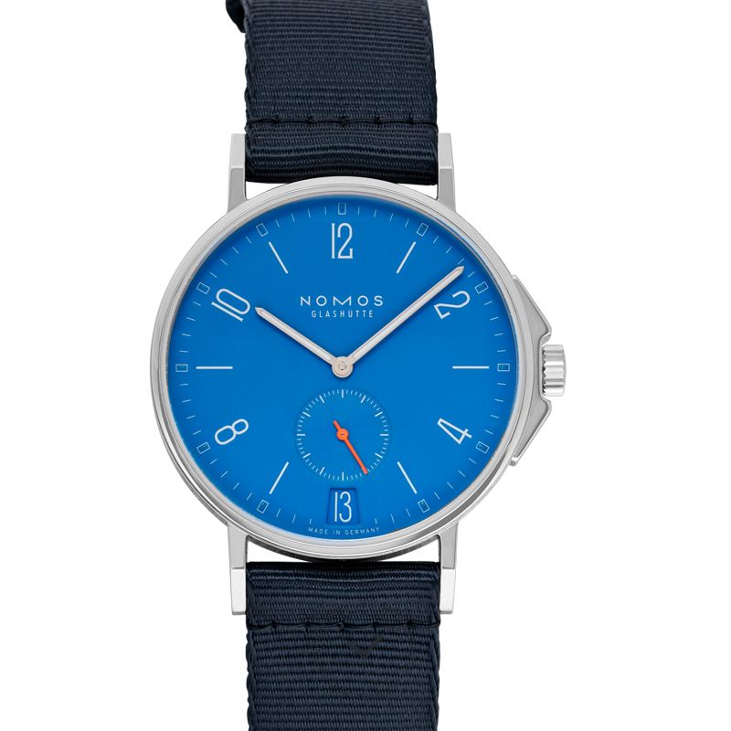 NOMOS Glashütte Ahoi Date Siren Blue Automatic Blue Dial 40.3mm Men's Watch