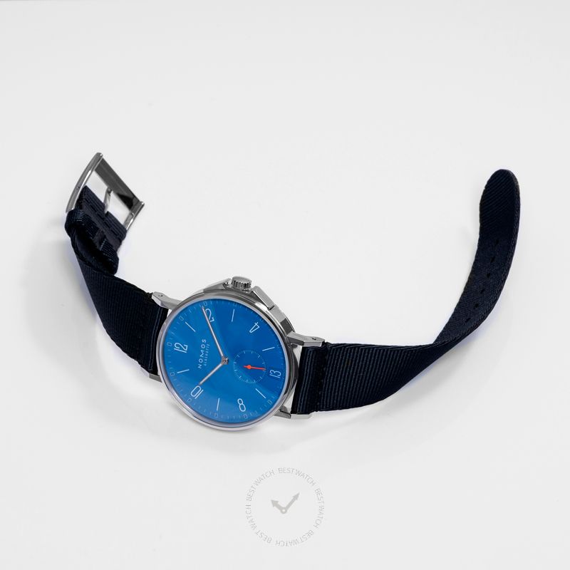 NOMOS Glashütte Ahoi Date Siren Blue Automatic Blue Dial 40.3mm Men's Watch