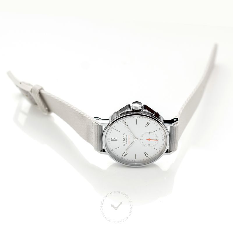 Nomos Glashuette Ahoi Neomatik Automatic White Dial 36.3mm Unisex Watch