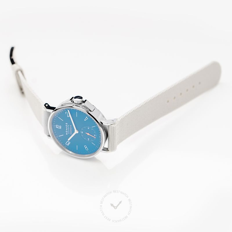 Nomos Glashuette Ahoi Neomatik Siren Blue Automatic Blue Dial 36.3mm Unisex Watch