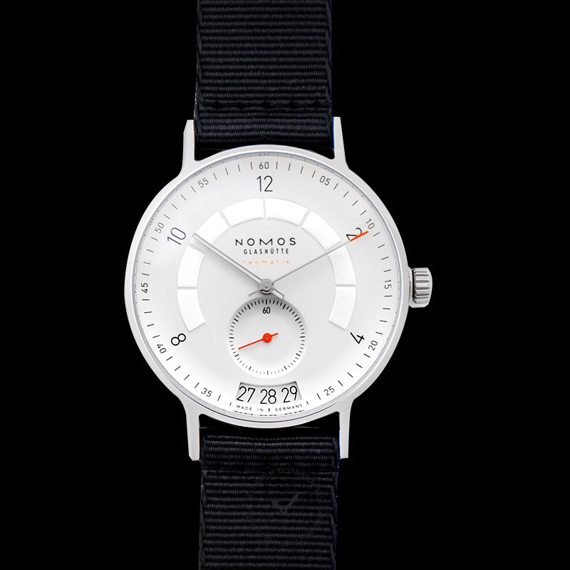 NOMOS Glashütte Autobahn Neomatik 41 Date Automatic White Dial 41.0mm Men's Watch