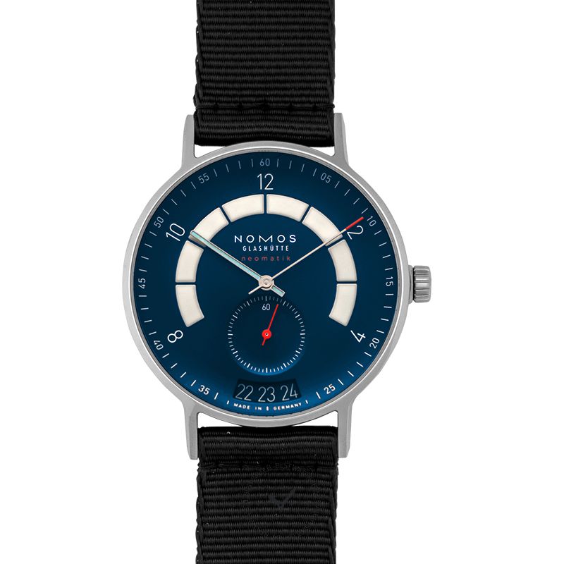 NOMOS Glashütte Autobahn Neomatik 41 Date Midnight Blue Automatic Blue Dial 41.0mm Men's Watch