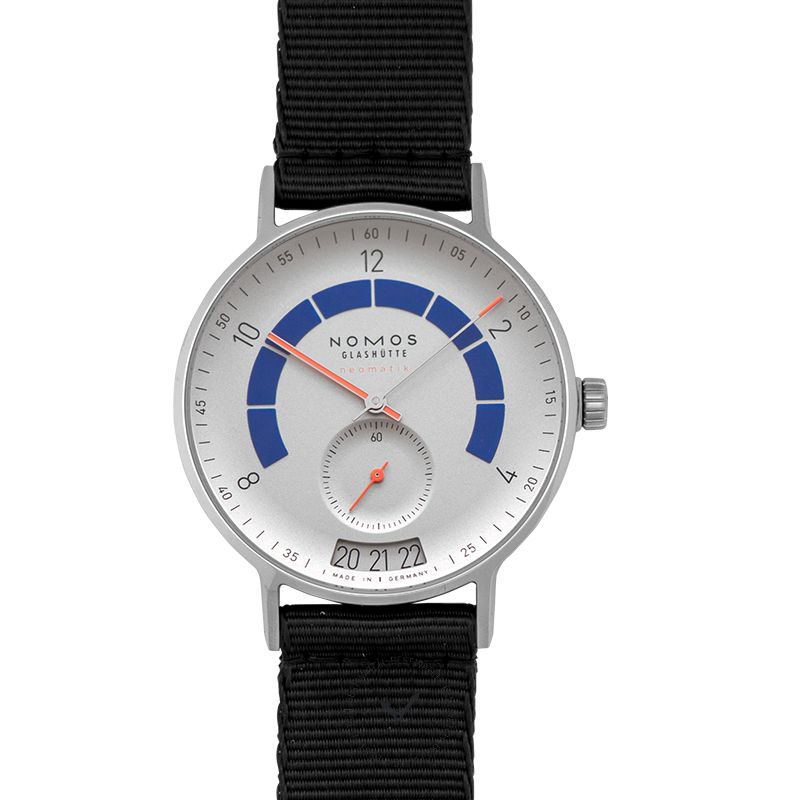 NOMOS Glashütte Autobahn Neomatik 41 Date Sports Gray Automatic Silver Dial 41.0mm Men's Watch