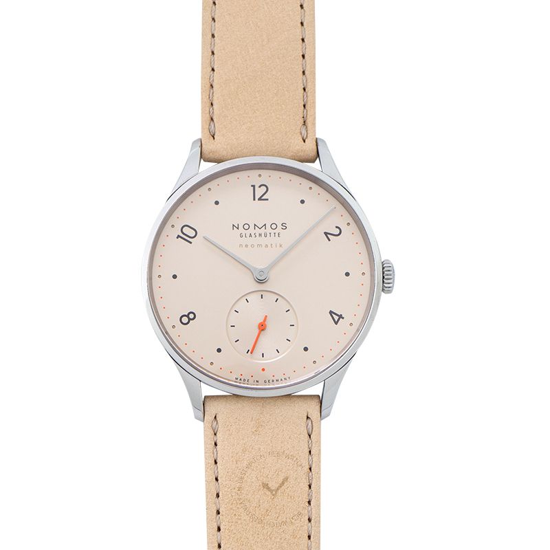 Nomos Glashuette Minimatik Champagne Automatic Champagne Dial 35.5 mm Ladies Watch