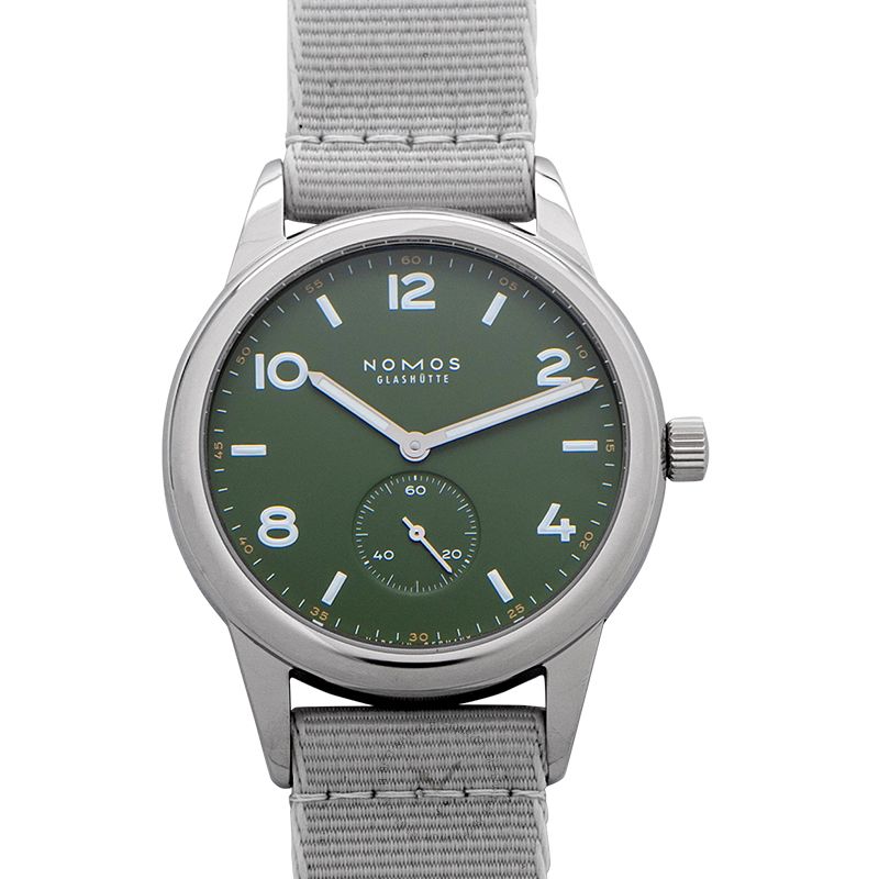 NOMOS Glashütte Club Automatic Olive Limited Edition Watch 40mm