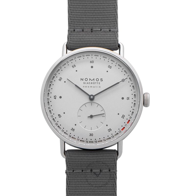 NOMOS Glashütte Metro Neomatik 41 Update Automatic Silver Dial 40.5mm Men's Watch