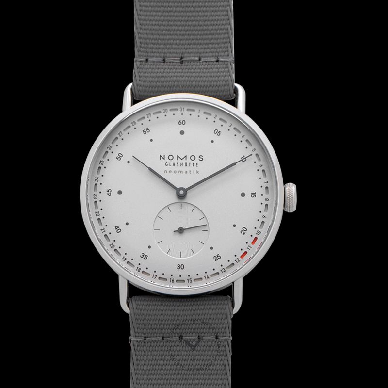 NOMOS Glashütte Metro Neomatik 41 Update Automatic Silver Dial 40.5mm Men's Watch