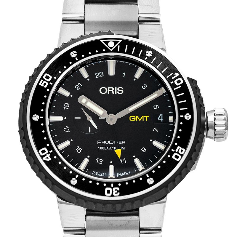 Oris ProDiver GMT Automatic Black Dial Men's Watch