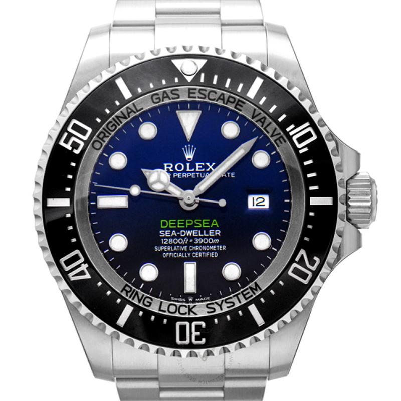 Rolex Deepsea D-Blue Dial Automatic Men's Stainless Steel Oyster Watch 126660BLSO