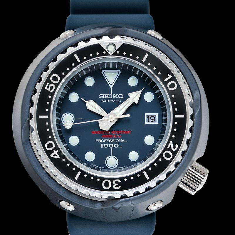 Seiko Prospex Diver Tuna 55th Anniversary Limited Edition Blue Dial Men's Watch