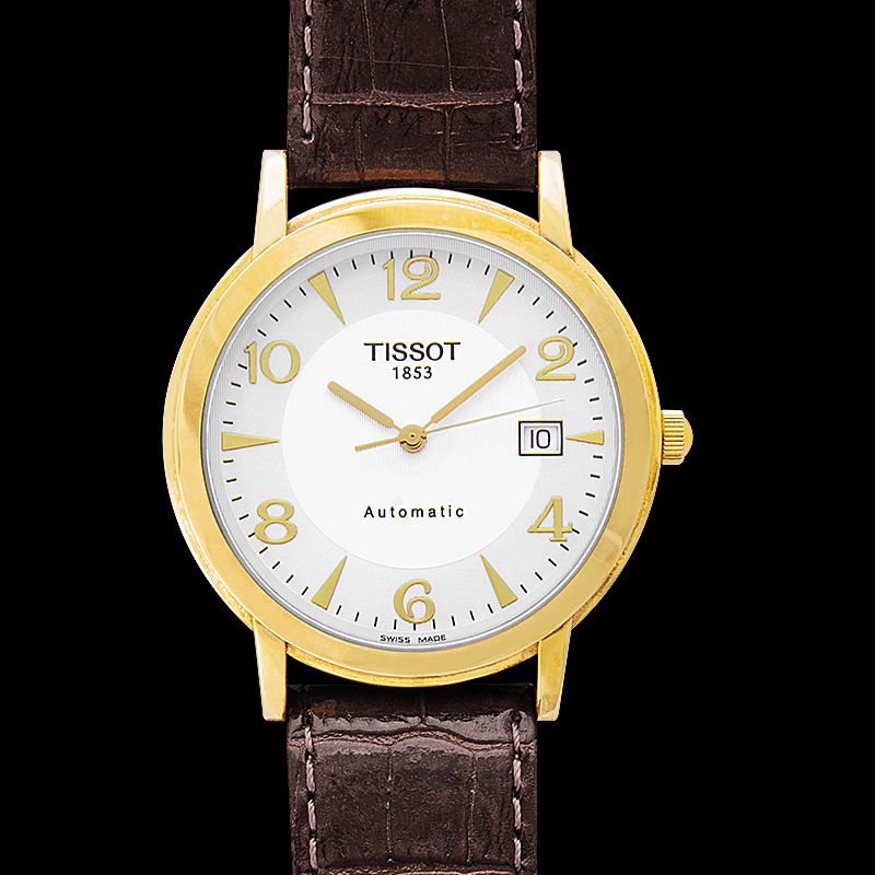 Tissot Oroville Automatic 18K Yellow Gold Mens