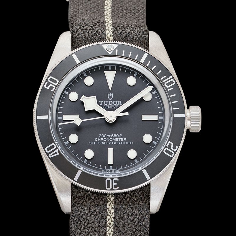 Tudor Automatic Grey Dial Crystal Men's Watch