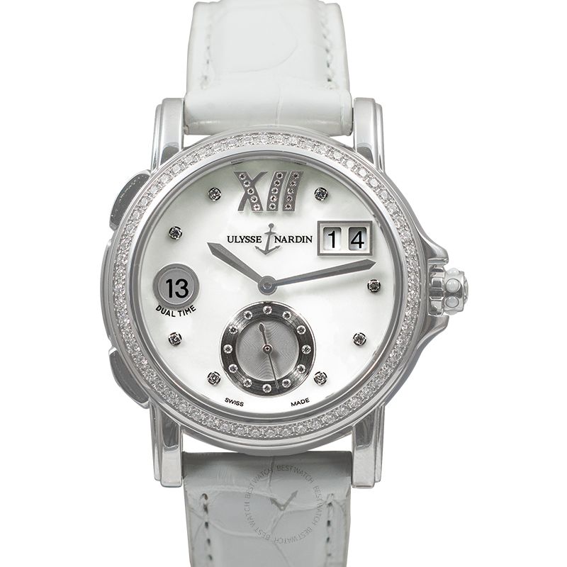 Ulysse Nardin Classico Stainless Steel Automatic Mother of pearl Dial Ladies Watch