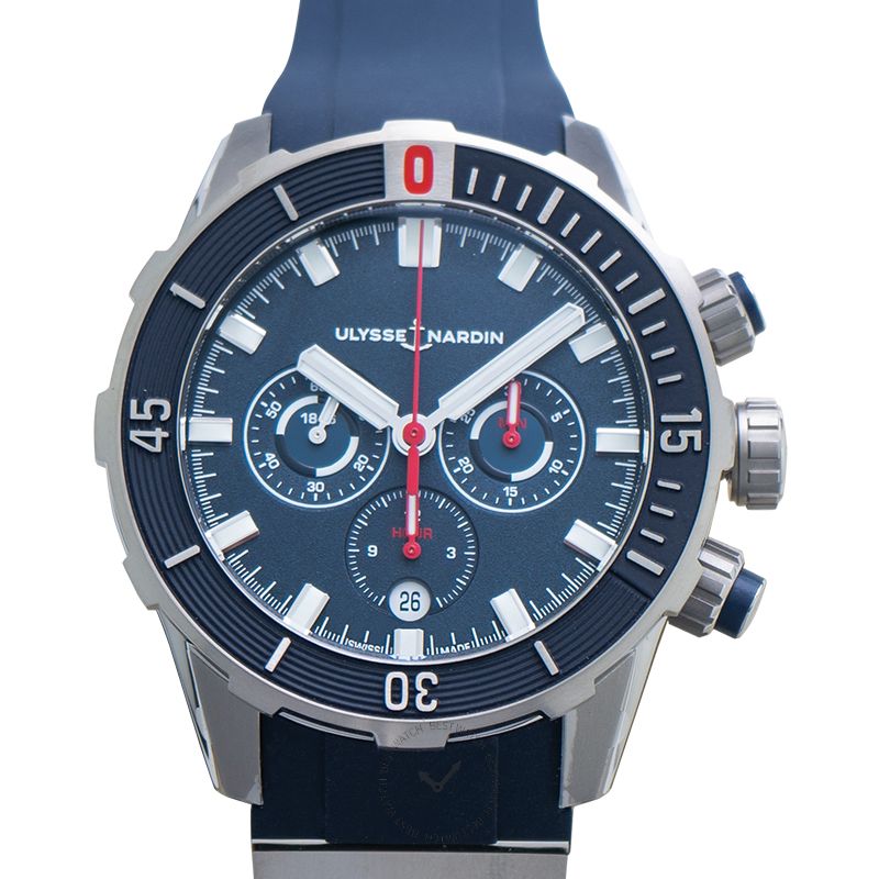 Ulysse Nardin Diver Chronograph Automatic Blue Dial Men's Watch