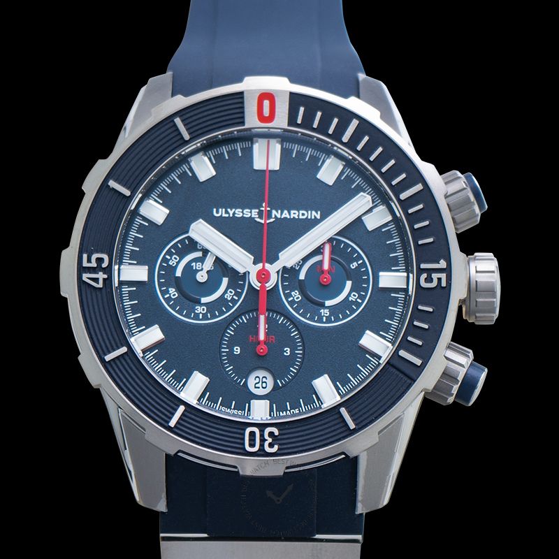 Ulysse Nardin Diver Chronograph Automatic Blue Dial Men's Watch