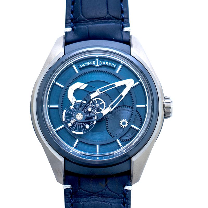 Ulysse Nardin Freak X Automatic Blue Dial Titanium Men's Watch