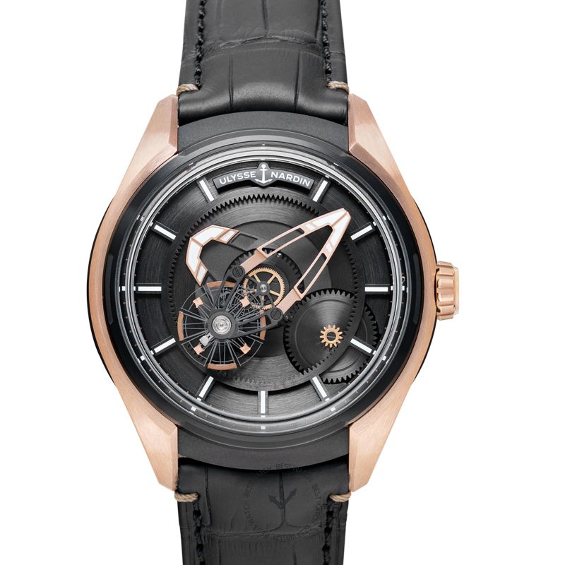 Ulysse Nardin Freak X Rose Gold Automatic Black Dial Men's Watch