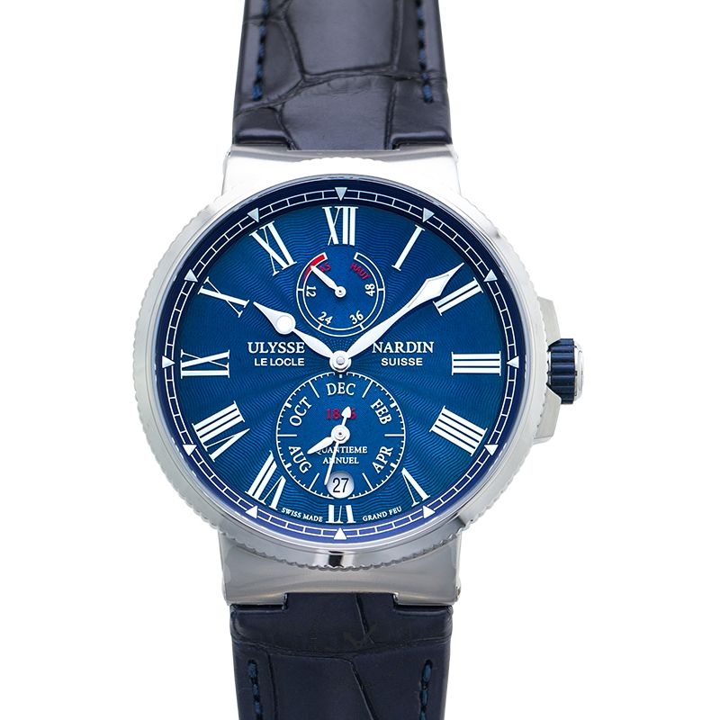 Ulysse Nardin Marine Chronometer Automatic Blue Dial Men's Watch