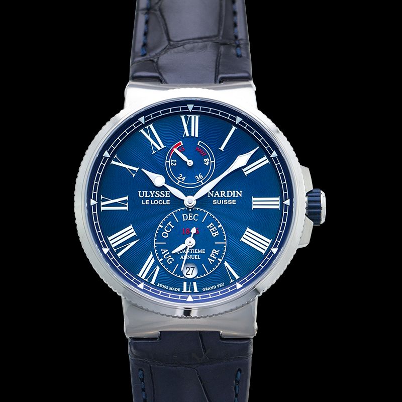 Ulysse Nardin Marine Chronometer Automatic Blue Dial Men's Watch