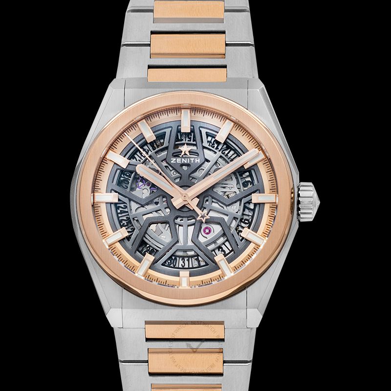 Zenith Defy Classic Automatic Skeletal Dial Titanium Men's Watch