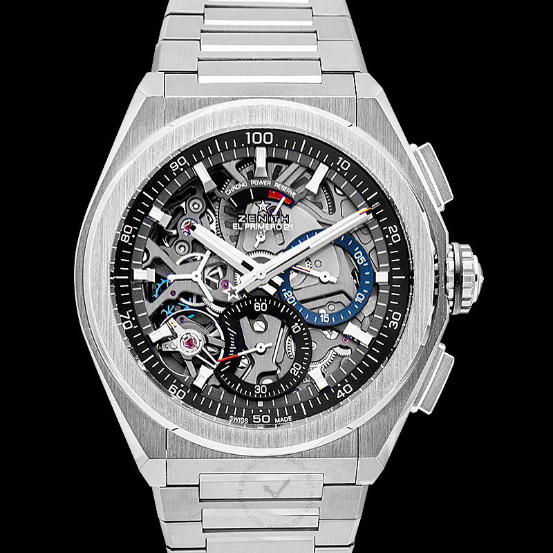 Zenith Defy El Primero 21 Titanium / Skeleton / Bracelet