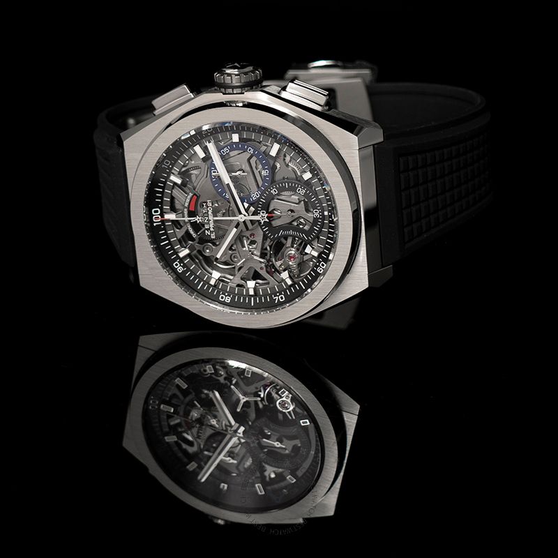 Zenith Defy El Primero 21 Titanium / Skeleton / Rubber 44 mm