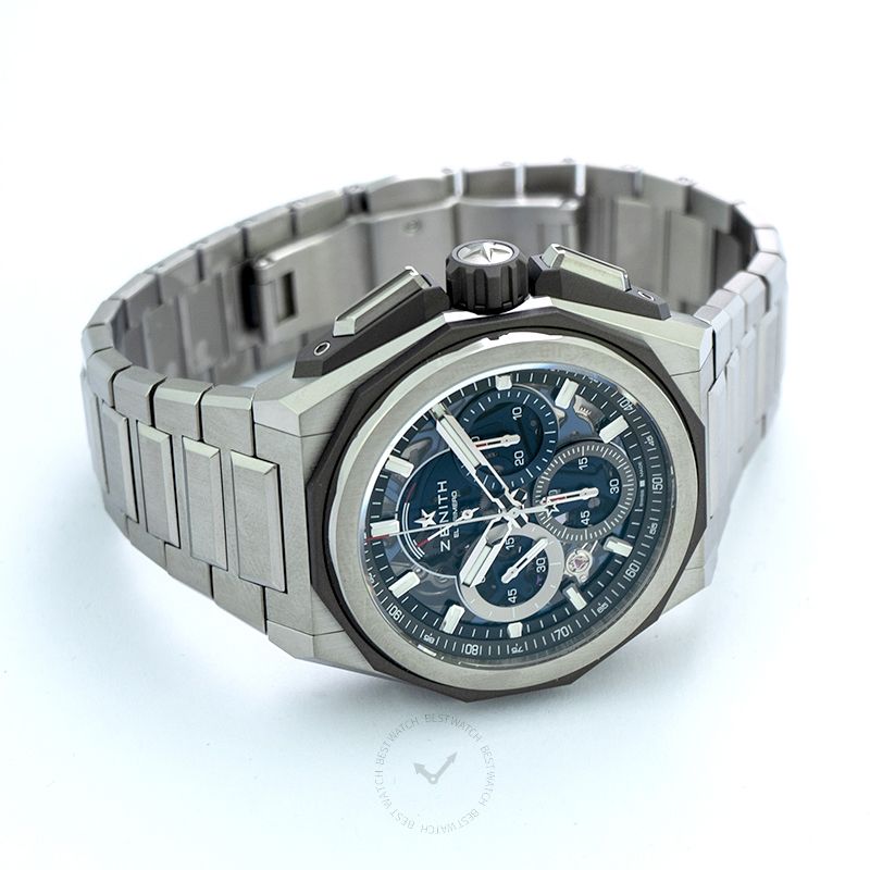 Zenith Defy Automatic Blue Dial Titanium Men's Watch