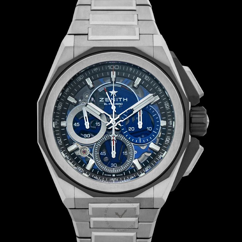 Zenith Defy Automatic Blue Dial Titanium Men's Watch